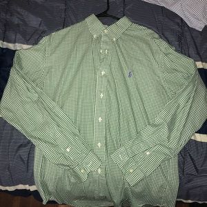 Polo long sleeve button down